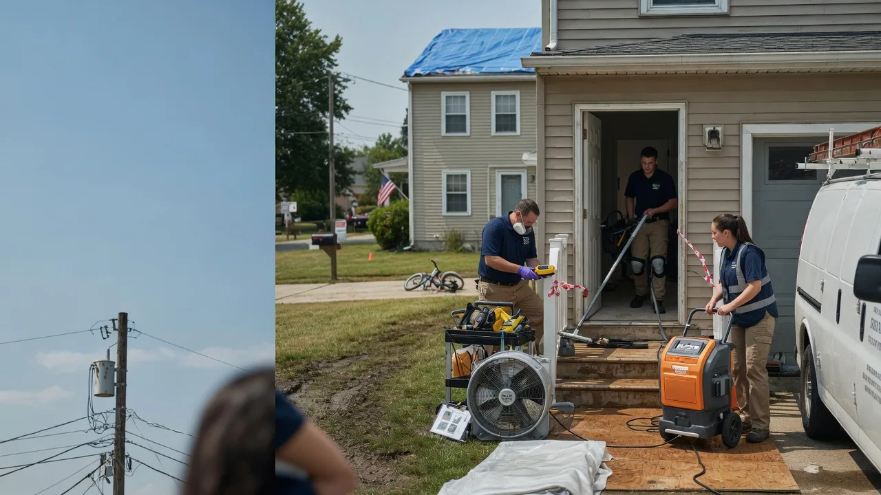 Water Damage Repair in Deer Grove, IL near me